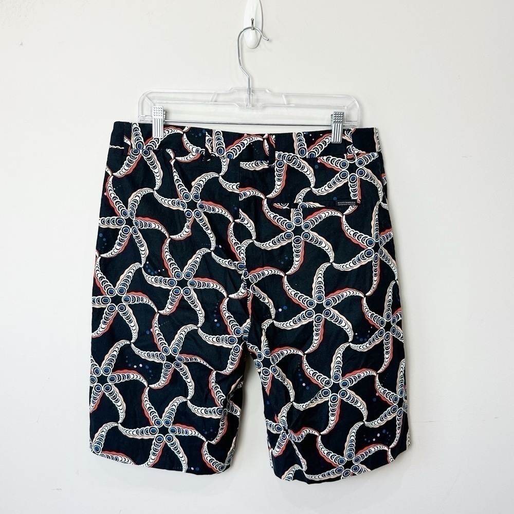 Scotch & Soda Linen Starfish Shorts - Picture 3 of 8